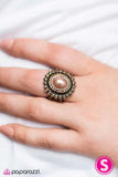 Born To Shine Paparazzi  Copper Ring