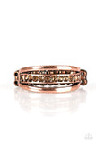 Desperately CHIC-ing Attention - Copper Paparazzi   Ring