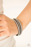 Mega Glam ~  Silver ~   Paparazzi Bracelet