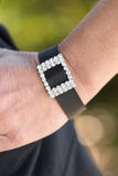 Diamond Diva - Black Paparazzi   Bracelet