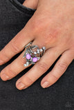 Beautiful In Butterflies - Purple Paparazzi  Ring