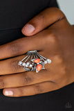 Beautiful In Butterflies - Orange Paparazzi  Ring