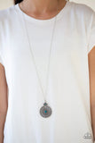 Walk On The WILDFLOWER Side - Blue Paparazzi  Necklace