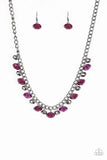 Runway Rebel - Purple Paparazzi  Necklace