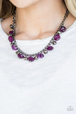 Runway Rebel - Purple Paparazzi  Necklace