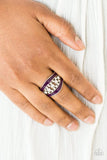 Trending Treasure - Purple Paparazzi  Ring