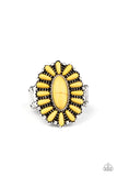 Cactus Cabana - Yellow Paparazzi  Ring