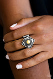 Four Corners Fashion - Yellow Paparazzi Ring