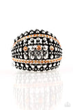 Up In ARMOR - Orange Paparazzi   Ring