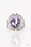 Queen of Hustle - Purple Paparazzi  Ring