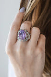 Queen of Hustle - Purple Paparazzi  Ring