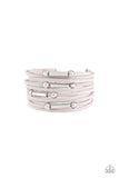 Back To BACKPACKER - Silver Paparazzi Bracelet