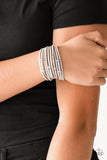 Back To BACKPACKER - Silver Paparazzi Bracelet