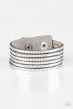 Disco Dazzle ~ Silver Paparazzi Bracelet