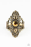 Glam Demand - Brass Paparazzi  Ring