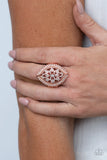 Paparazzi ♥ Glammed Up Gardens - Copper Paparazzi  Ring