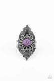 Wildly Wallflower - Purple Paparazzi  Ring