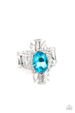 Icy Icon - Blue Paparazzi  Ring