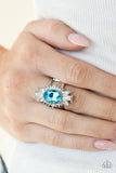 Icy Icon - Blue Paparazzi  Ring