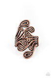 FRILL In The Blank - Copper Paparazzi  Ring