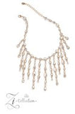 Alluring - Gold ~ 2023 Paparazzi Zi Collection Necklace