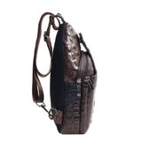 Classic Fashion ~ Coffee Fashion Cross Body Backpack