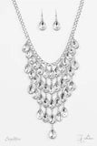 THE SHANAE  2017 Paparazzi Zi Collection ~ Vintage Silver Necklace