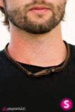 Sun And Sand   Paparazzi Brown Urban Necklace