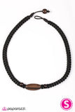 Sun And Sand   Paparazzi Brown Urban Necklace