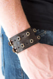 Port Side - Paparazzi Brown Leather Bracelet