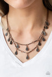 Galapagos Gypsy Paparazzi Copper Necklace