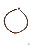 Maui Beach  Paparazzi Brown Urban Necklace