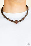 Maui Beach  Paparazzi Brown Urban Necklace