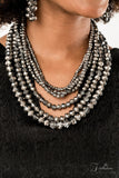 KNOCKOUT  ~  2019 Paparazzi Zi Collection ~ Metallic Shimmer (Vintage) Necklace