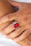 Scholar - Red Men Paparazzi Ring