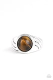 Play It Cool - Brown  Paparazzi Men/Unisex Ring