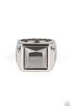 All About the Benjamins - Silver Paparazzi Men Ring