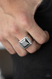 All About the Benjamins - Silver Paparazzi Men Ring