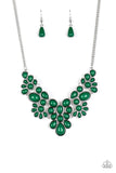 Paparazzi Bohemian Banquet Green Necklace