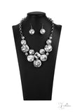 UNPERDICTABLE ~ Paparazzi 2020 (RETIRED) ZI Collection White Rhinestones Necklace