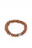 Natural State of Mind - Brown  Paparazzi Urban Unisex Bracelet