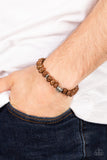 Natural State of Mind - Brown  Paparazzi Urban Unisex Bracelet