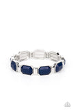 Fashion Fable - Blue  Paparazzi Stretchy Bracelet