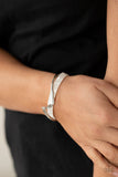 Craveable Curves - White  Paparazzi Bracelet