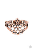 Prana Paradise - Copper  Paparazzi Accessories Ring