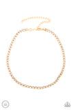 Starlight Radiance - Gold  Paparazzi Choker Necklace