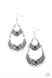 Springtime Gardens - Black  Paparazzi Earrings