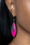 Venetian Vanity - Pink  Paparazzi Earrings