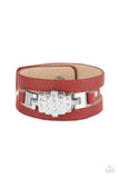 Ultra Urban - Red  Paparazzi Urban Bracelet