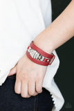 Ultra Urban - Red  Paparazzi Urban Bracelet